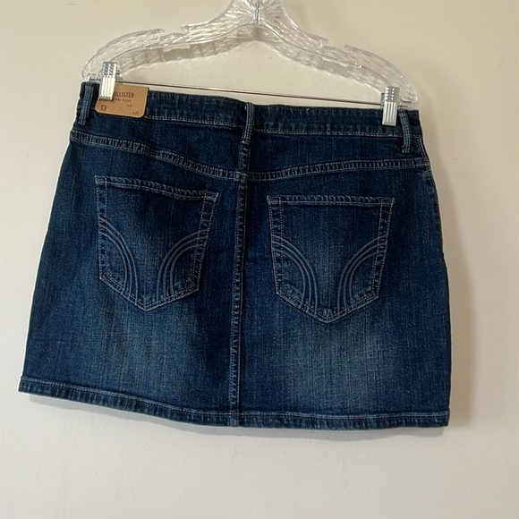 Hollister Low-Rise Denim Skirt - Picture 5 of 12